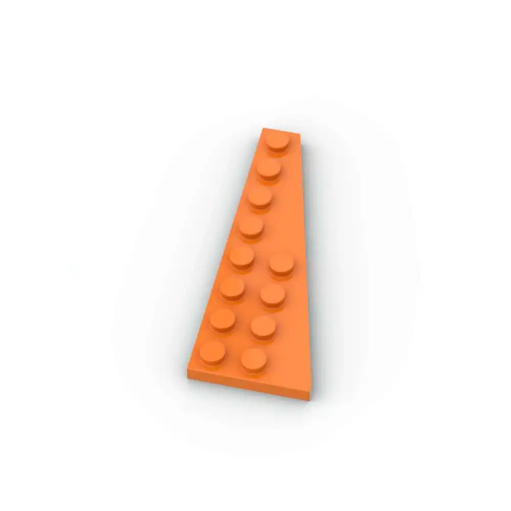 MOC 10PCS 3545 Wedge 8x3 Rechts Plaat Bouwstenen Kit Huis Kasteel Board Bricks Deeltje Puzzel Monteren speelgoed Kinderen Geschenken