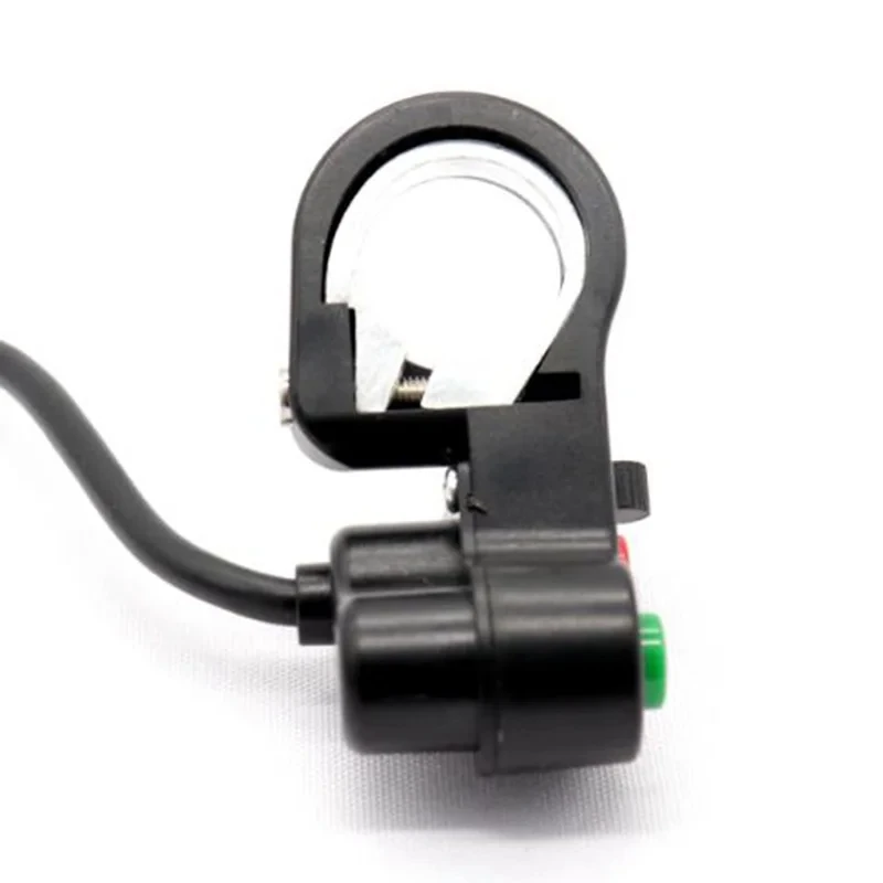 7/8 "دراجة نارية المقود التبديل المحرك الكهربائي بدء القرن ضوء زر الضغط