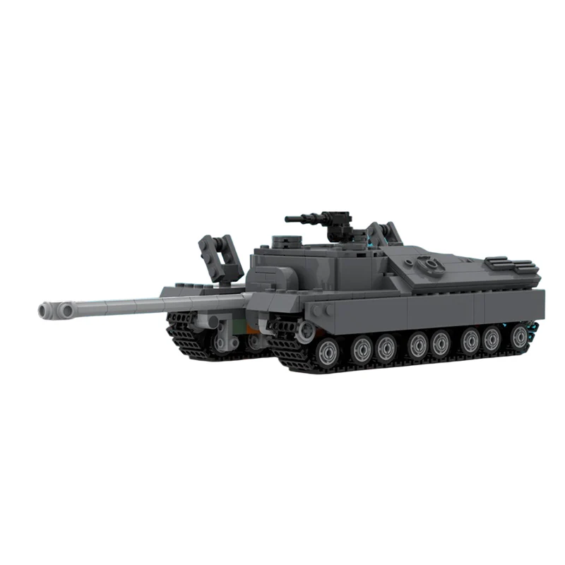 T95 Military Super Heavy Tank Model MOC Building Bricks War Equipment Style Modular Technology Gifts Holiday Assemble Toys Suit