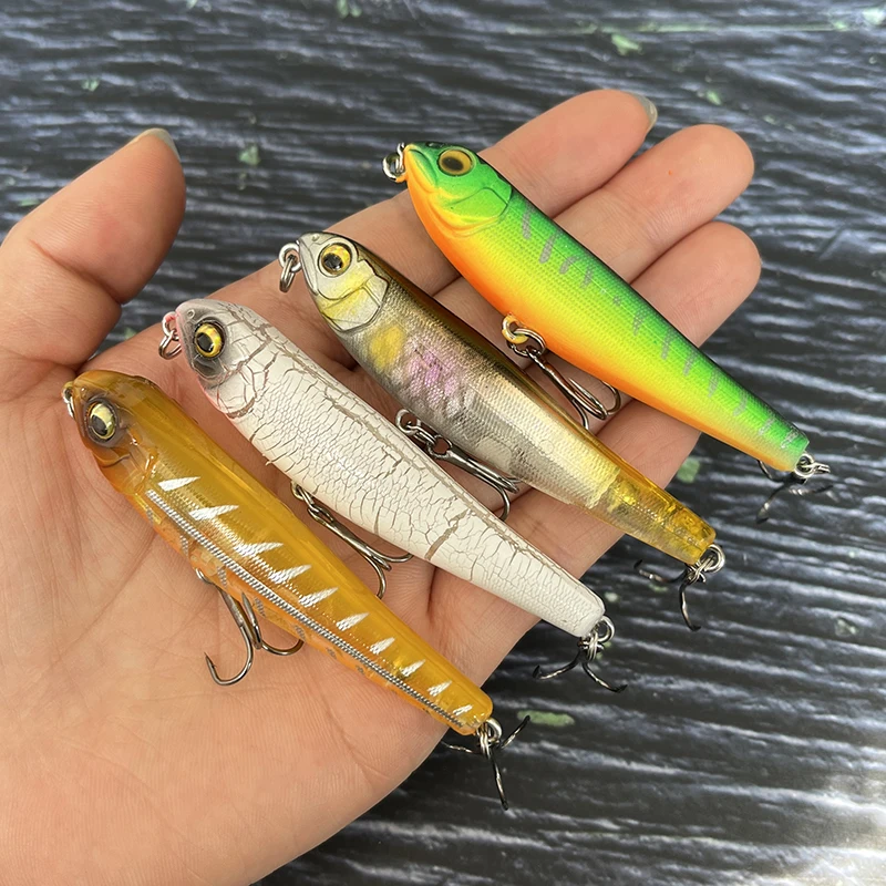 Señuelo Lápiz Hundimiento Lento – Swimbait para Trucha y Lubina - imagen 4