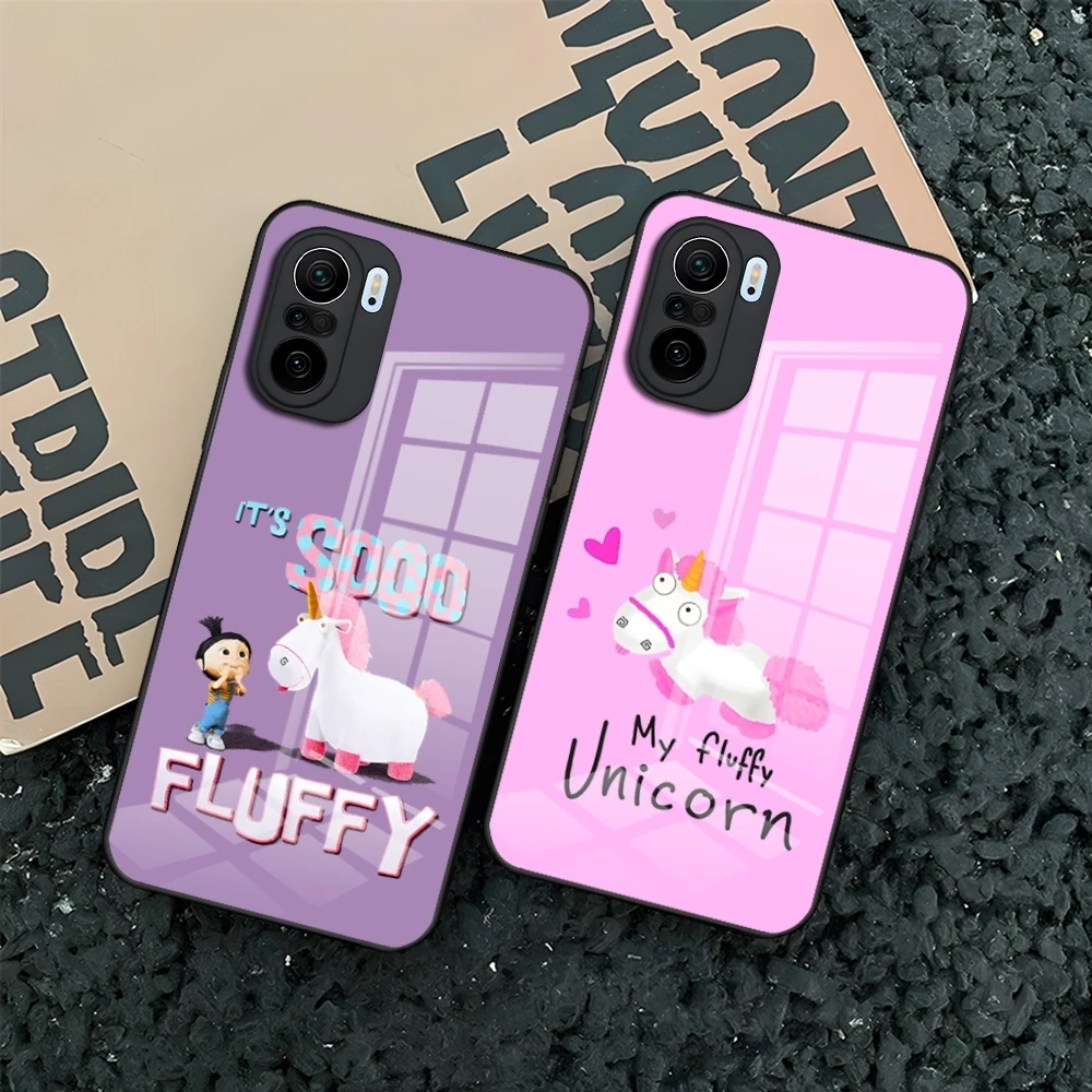 My Fluffy Unicorn Agnes Phone Case For Xiaomi 14 Lite 12 Pro 11t 13 Lite POCO M6 M5 X6 X5 X3 NFC F5 F6 Pro Tempered Glass Cover