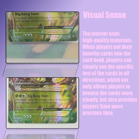 2024 Charizard Hållare Pärm Samlingar Mapp Anime Kortskydd Anteckningsbok för Pokémon Album 240 Styck Kortbok 10 best sales anime pokerspelkort - №7