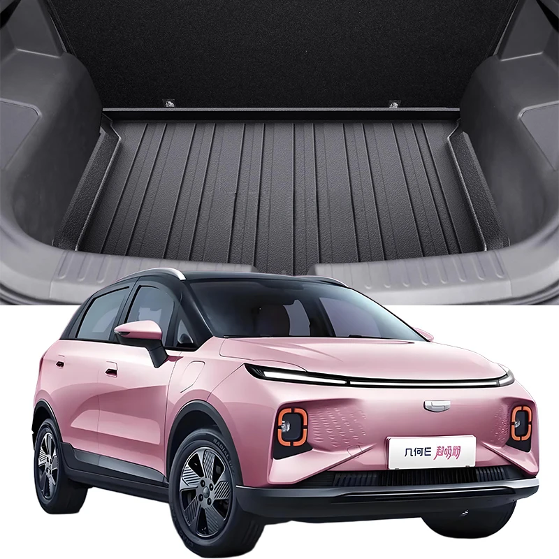 

Upgrade TPE Car Rear Trunk Mats Storage Pads Cargo Tray Dustproof Waterproof Protecion Cushion For GEELY Geometry E 2022-2024