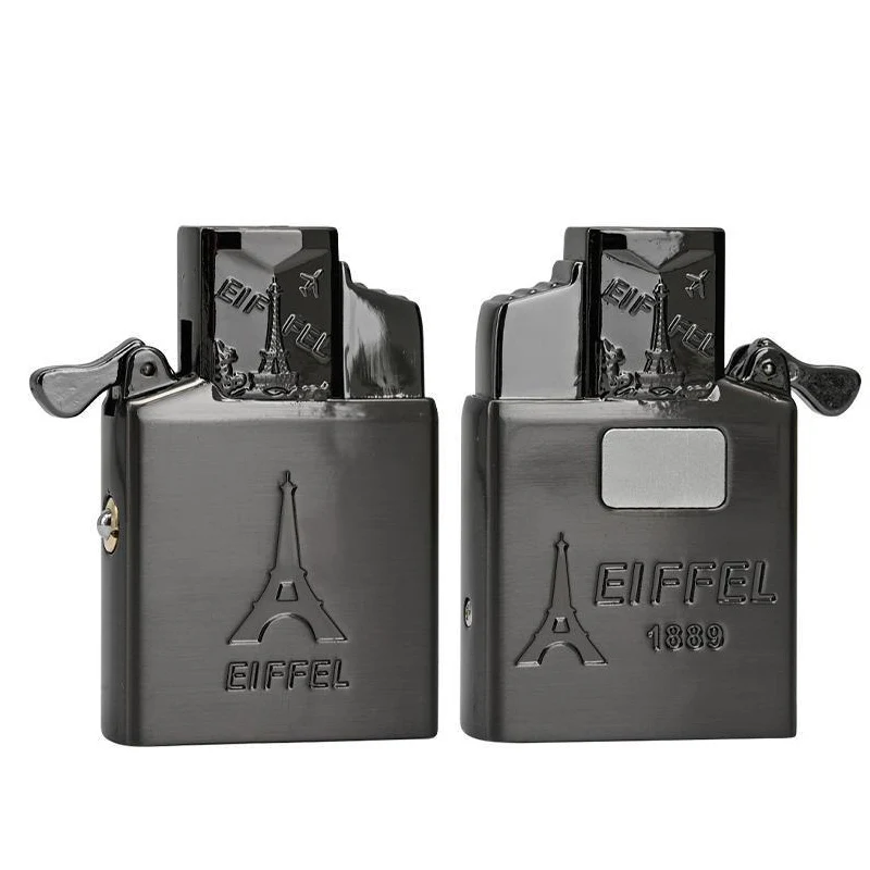 2 in 1 Torch Flame Lighter Gas Insert for Zippo Zorro 902 902s Metal Refillable Butane Windproof Lighter Replacement Insert