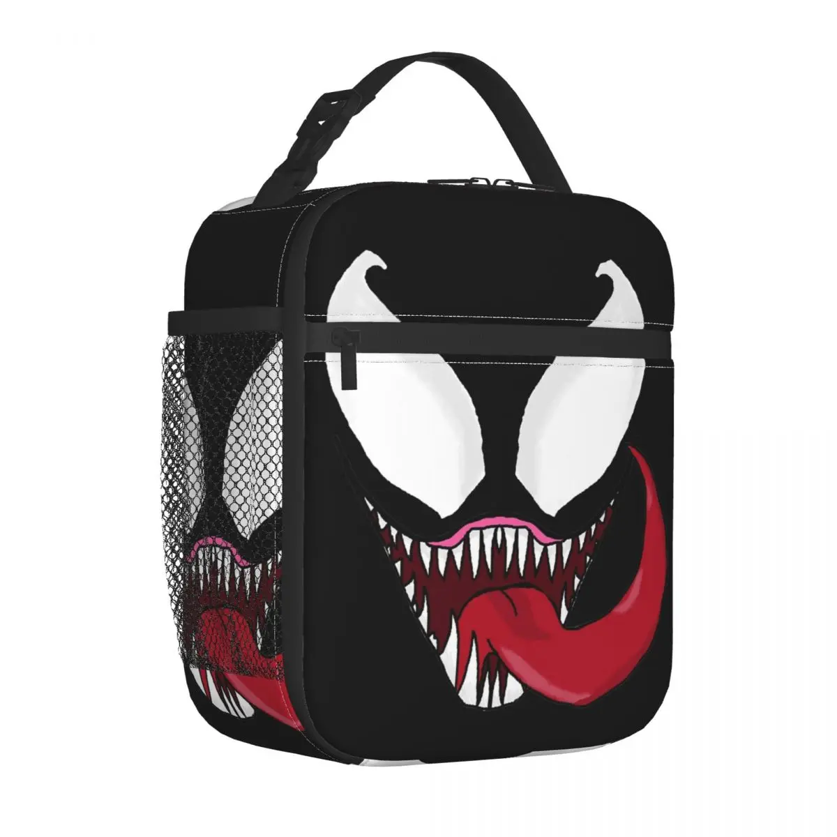 The Symbiote Venom Insulated Lunch Bag Cooler Bag  Lunch Container Portable Tote Lunch Box Food Bag Work Picnic