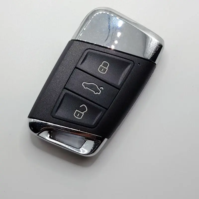  3 Button Smart Car Key Shell Remote Case For Volkswagen VW Superb Skoda A7 New Magotan B5 Passat Variant Keyless Enter