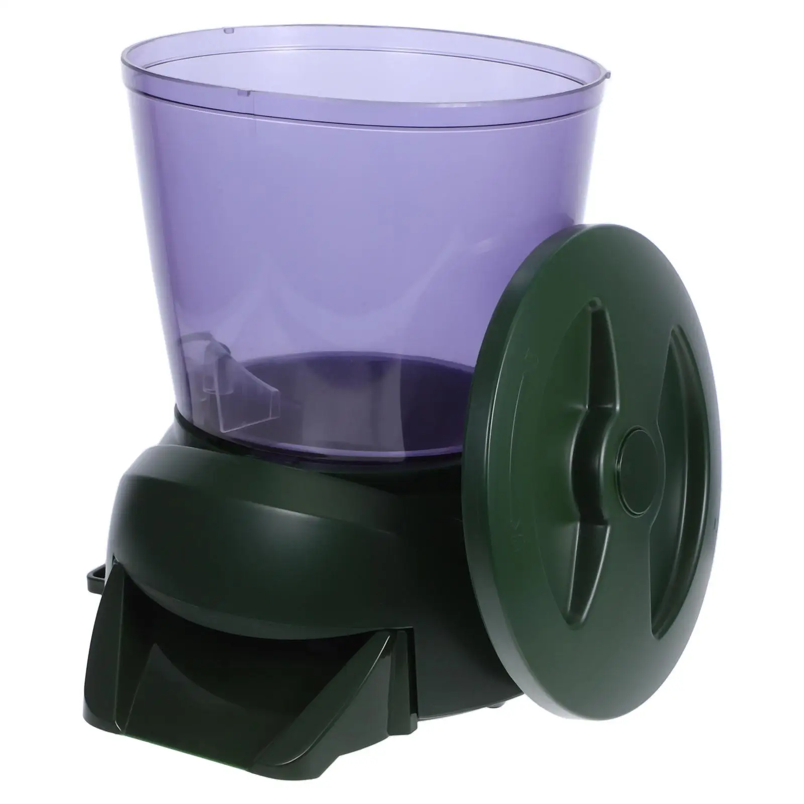 

Автоматическая кормушка для рыб, большая емкость, ЖК-таймер, пруд, аквариум, открытый график для кормления, сухая корм, товары для домашних животных