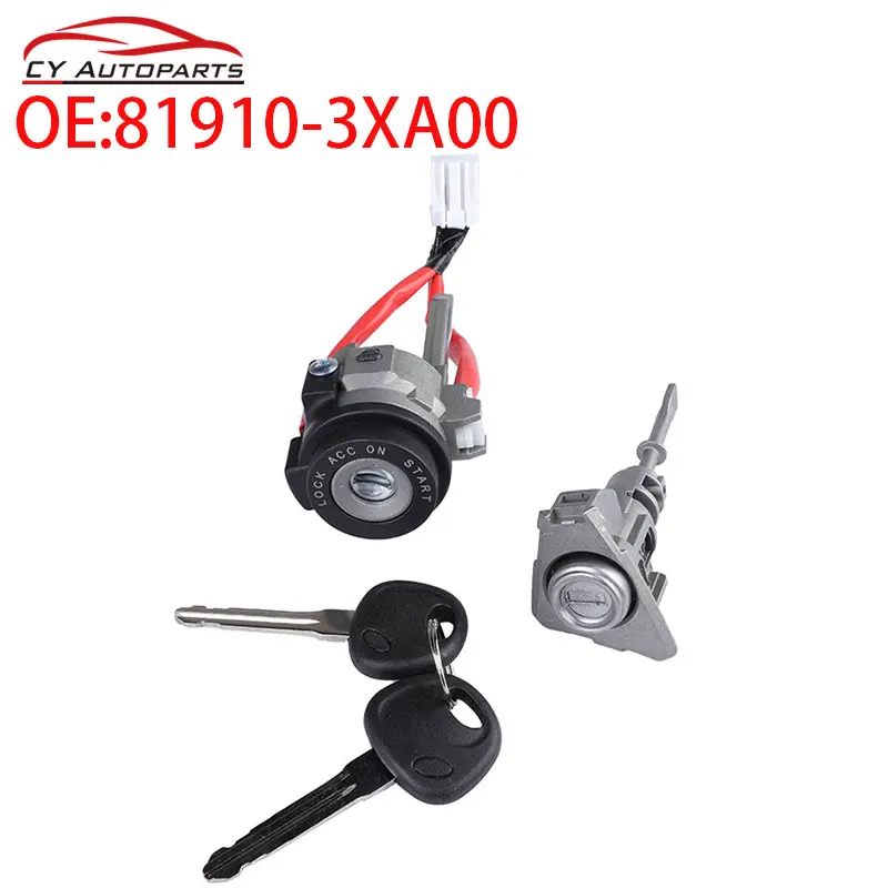 New Front Left Door Lock Cylinder With 2 Keys For Hyundai Elantra 2011-2015 81910-3XA00 819103XA00