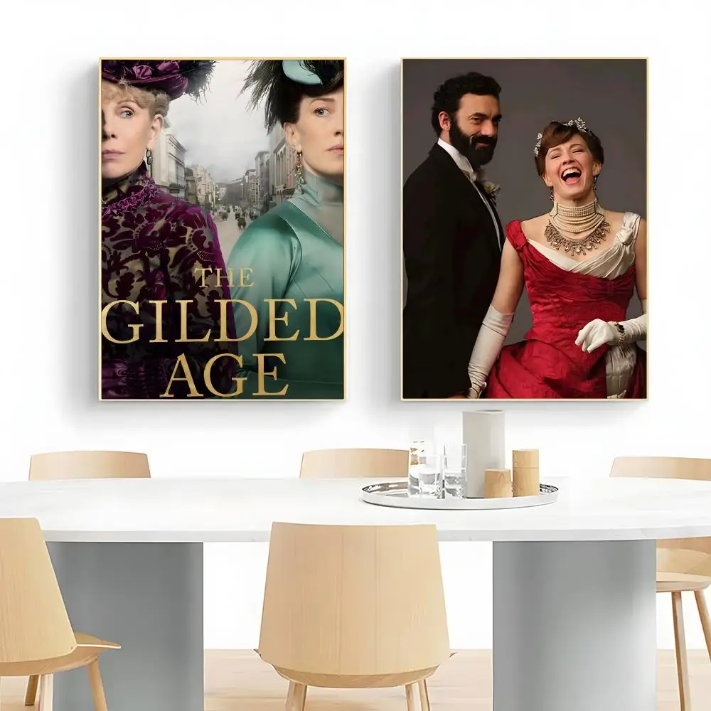 Opulent Gilded T-The Gilded Age Period Drama Luxury Art Poster Wall Art Print Decorative Mural Home Decor Gift Unframed