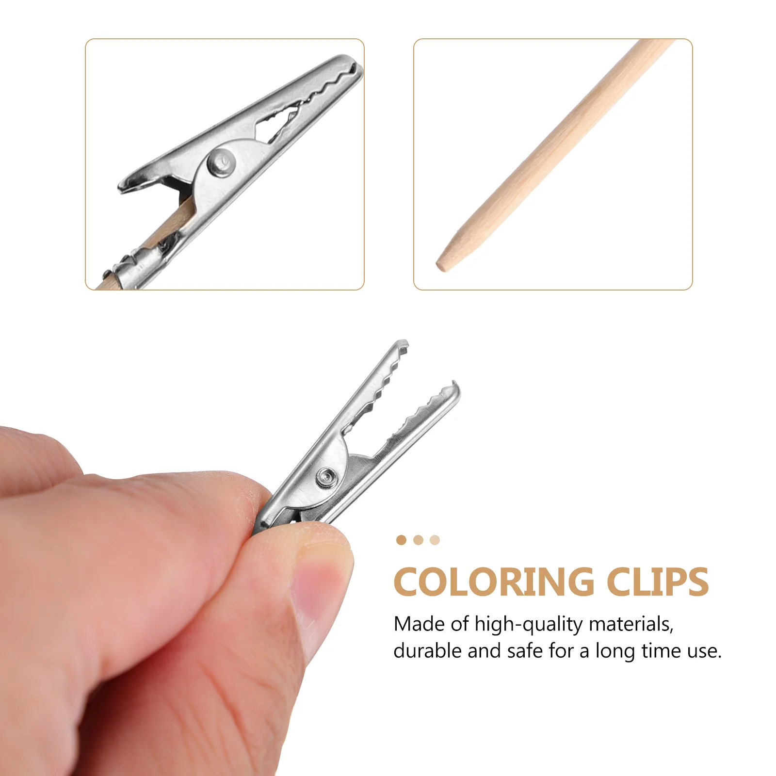 Modeling Stick Base Color Clip DIY Coloring Clips Workbench Crocodile Clamp Airbrushes