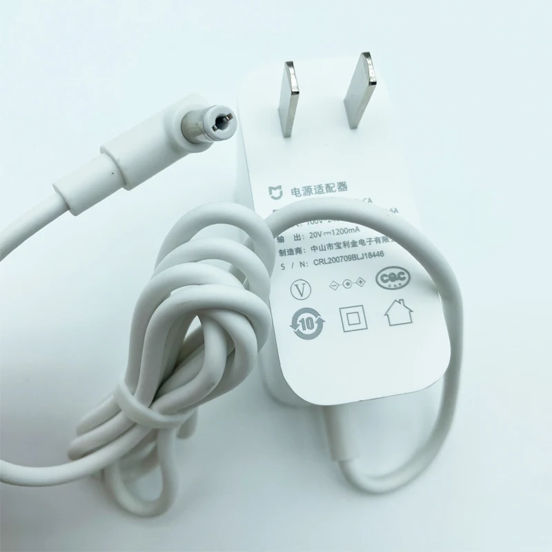20V/1.2A ładowanie wtyczek do Xiaomi Mijia G1 MJSTG1 Mi Robot Vacuum Mop Essential STYTJ02YM odkurzacz zasilacz