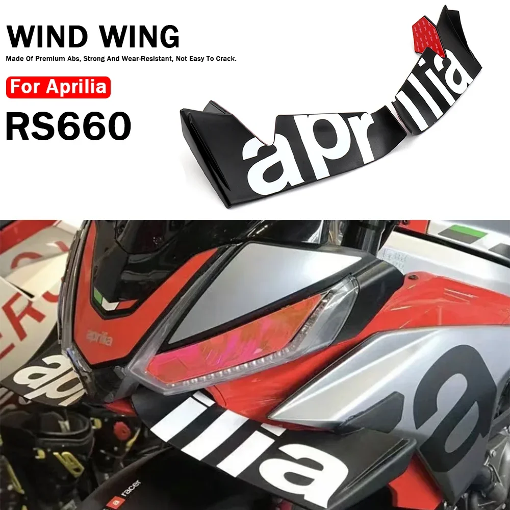 

New Motorcycle Winglet Aerodynamic Wing Kit Spoiler For Aprilia RS660 RS 660 rs660 Accessories