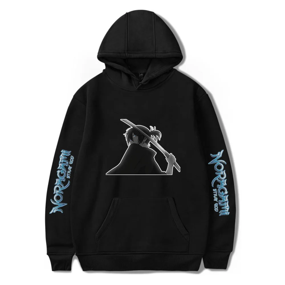 Anime Noragami Yato Cosplay Hoodie Women Men Harajuku Sweatshirt Streetwear Hip Hop Pullover Hooded Jacket Casual Tracksuit