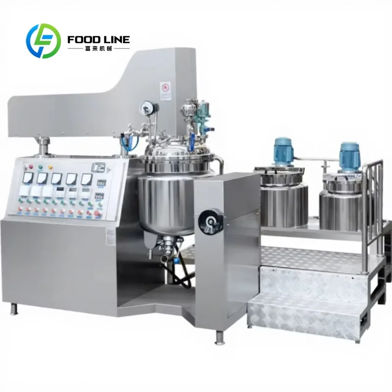 customized Heavy Duty Industrial Liquid Mixer Stainless Steel Emulsifier for Shampoo and Liquid Soap Mass Production