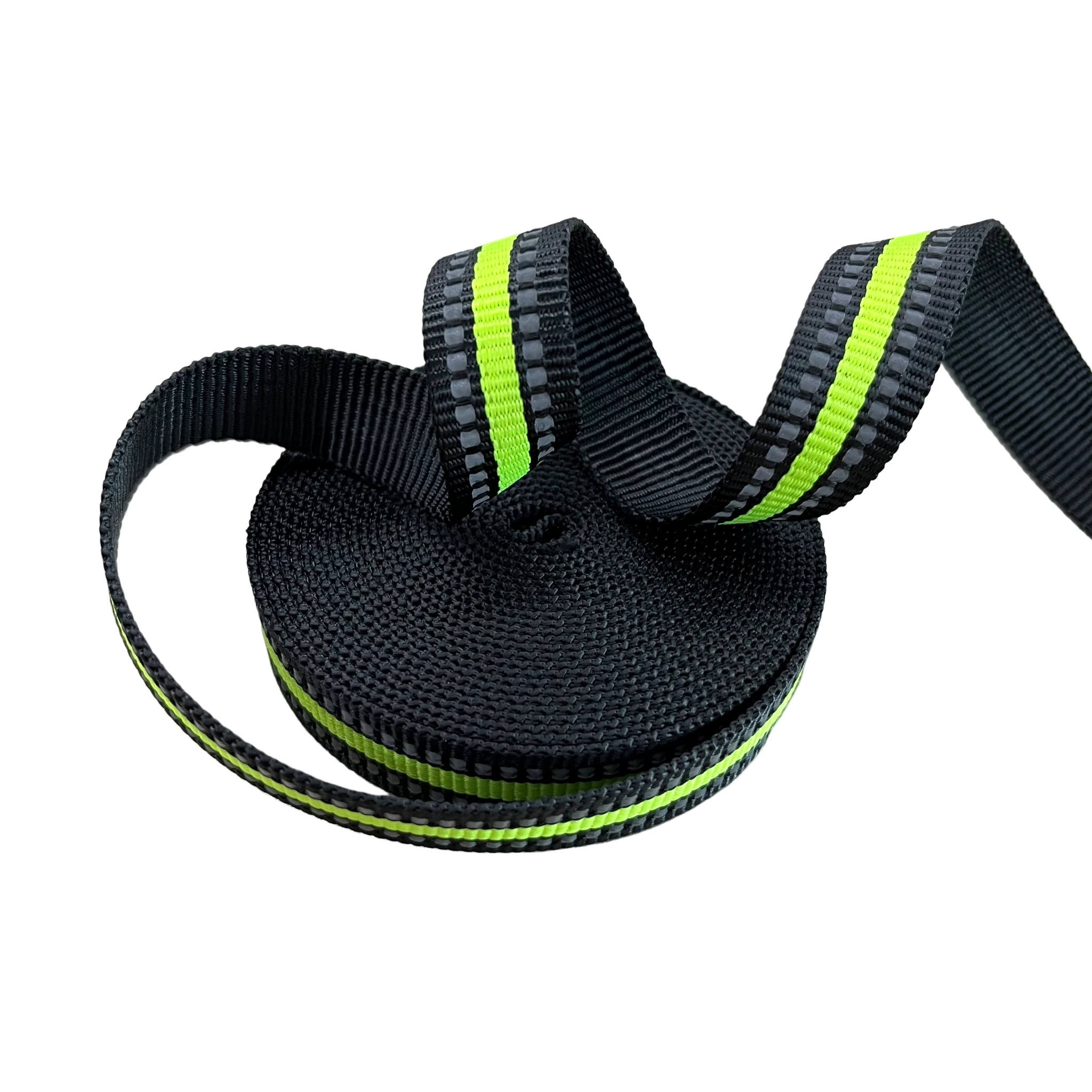 High Quality Webbing With Reflective Ribbon Strap for Dog Collar Leash 5yards