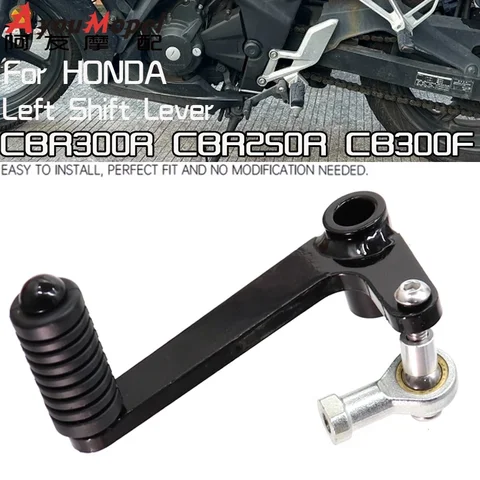 CBR250R CB300F левый рычаг переключения передач для HONDA CBR300R 2011-2020, аксессуары для мотоциклов, педаль переключения передач, подставка для ног CBR 250R 300R