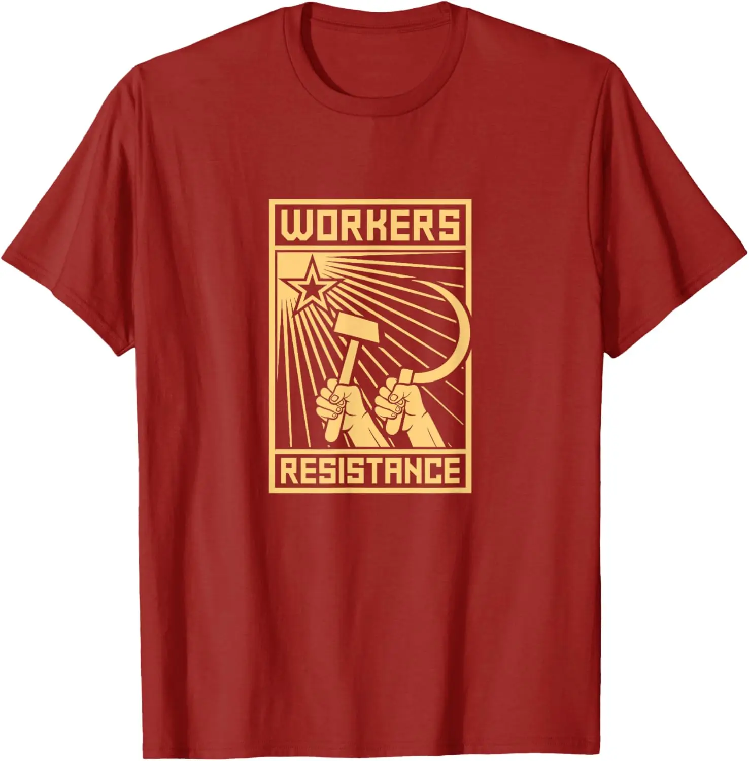 Communist Worker's Resistance | Cold War, Socialist T-shirt