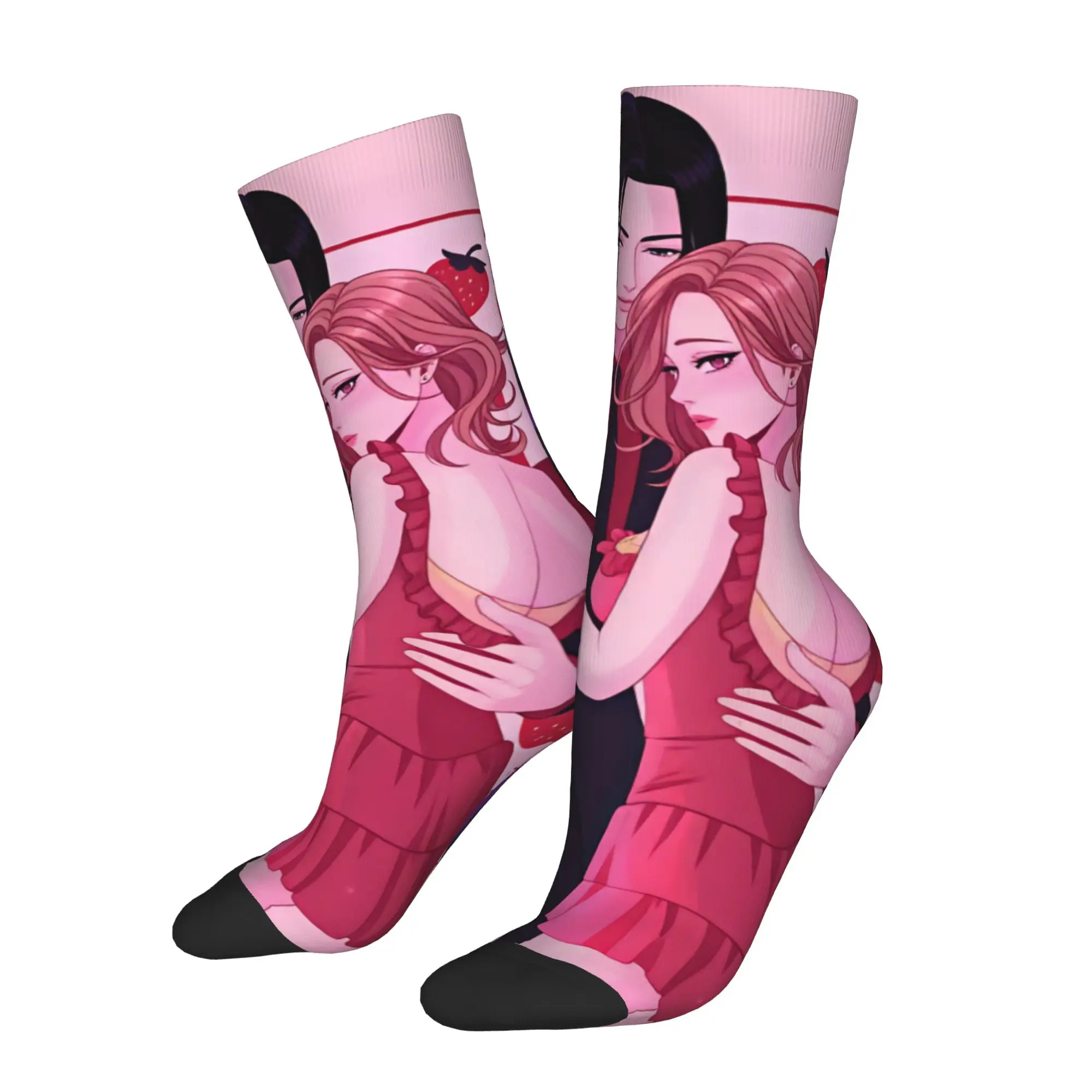 Cute Takumi Ichinose Hachi N-Nana Komatsu Socks Men Women Warm 3D Print Manga Basketball Sports Socks