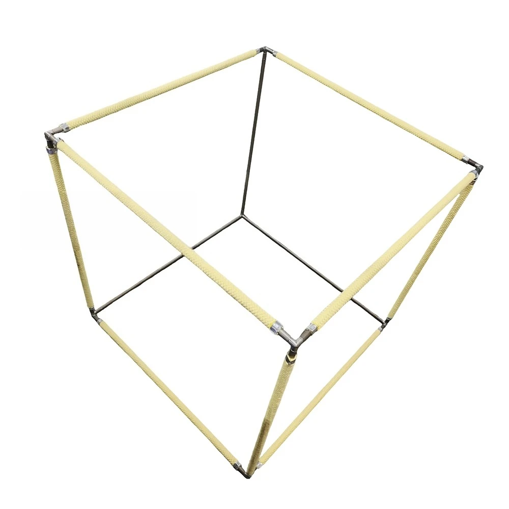 Removable Large Fire Show Equipment Fire Show Props Pyro Dance Circus Stream Art Big Flame Pure Kevlar Fire Cube