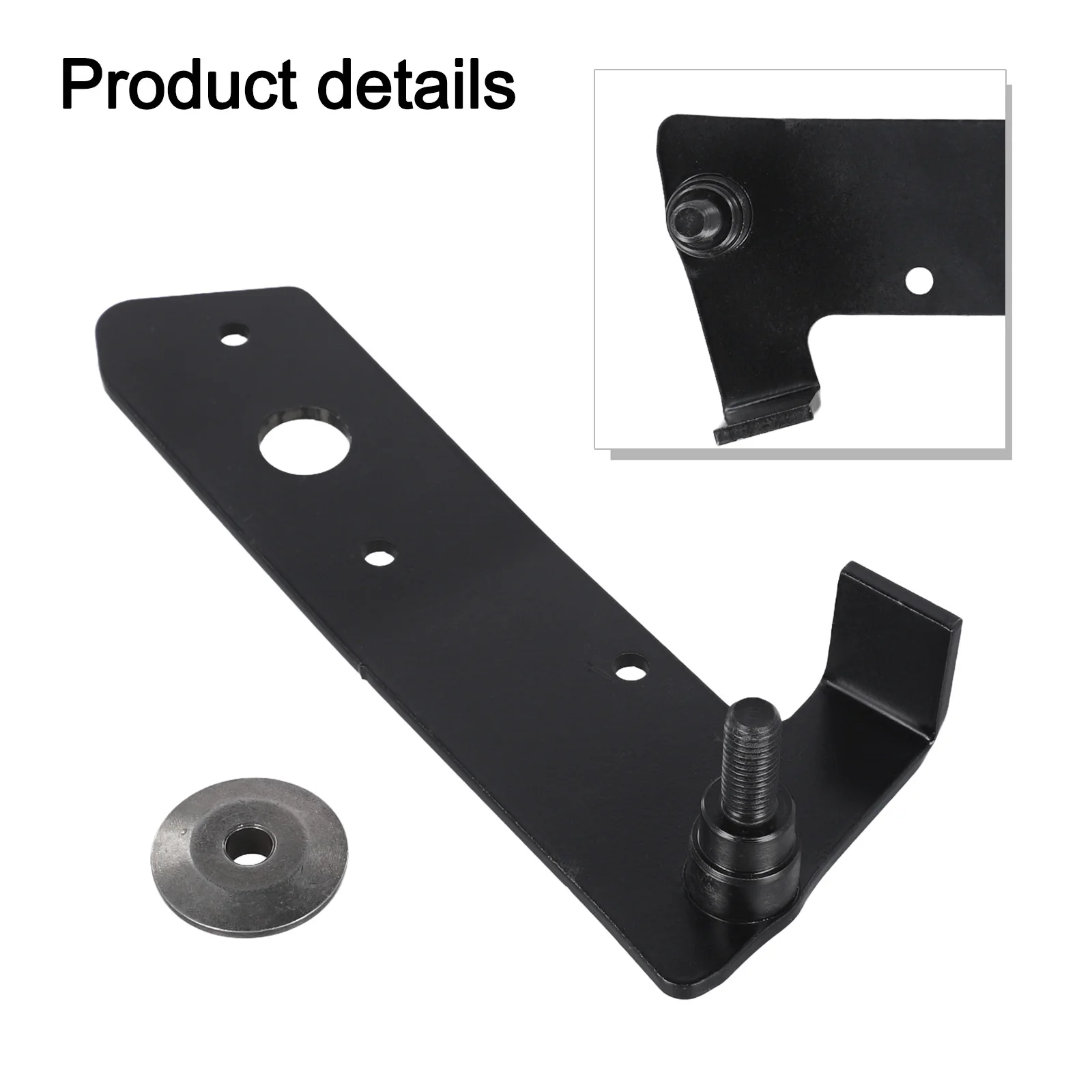 Brake System Replacement Brake Replacement Parts Easy Installation Black silver Versatile Compatibility Easy Installation