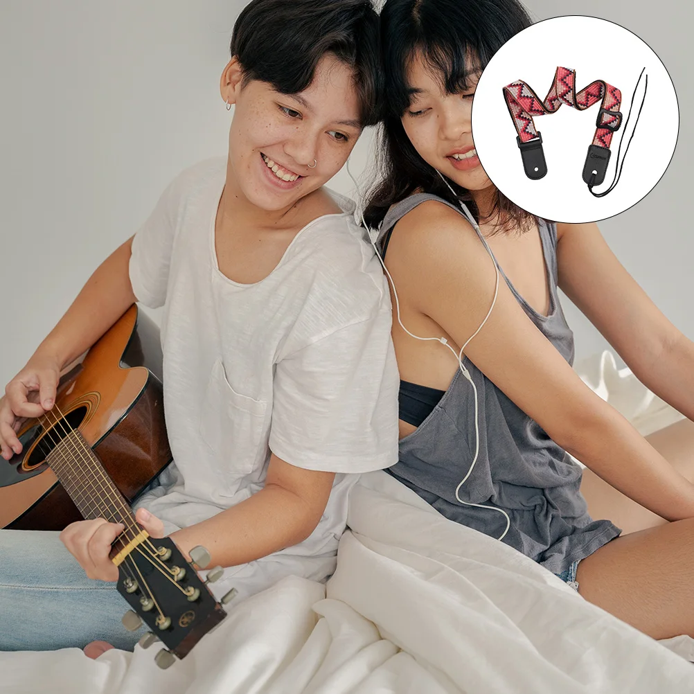 

Beautiful Ukulele Strap Belt Durable Tail Nail Useful Accessories Shoulder Child