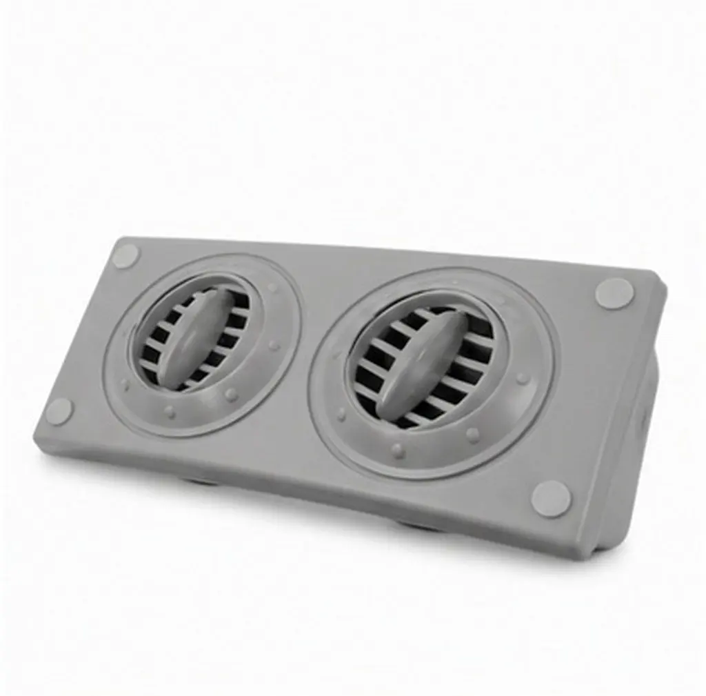 Air Conditioning Outlet Grille Caravan Rv Engineering Truck Central Conditioner Outlet Duct Plastic Ventilation Panel Ceiling