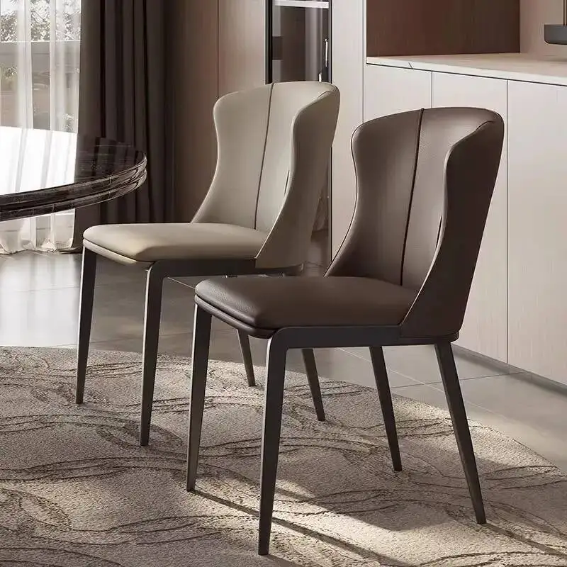 Nordic Moderne Minimalismus Party Rückenlehne Massivholz Esszimmer Stuhl Licht Luxus Hochwertige Originalität Wohnzimmer Möbel