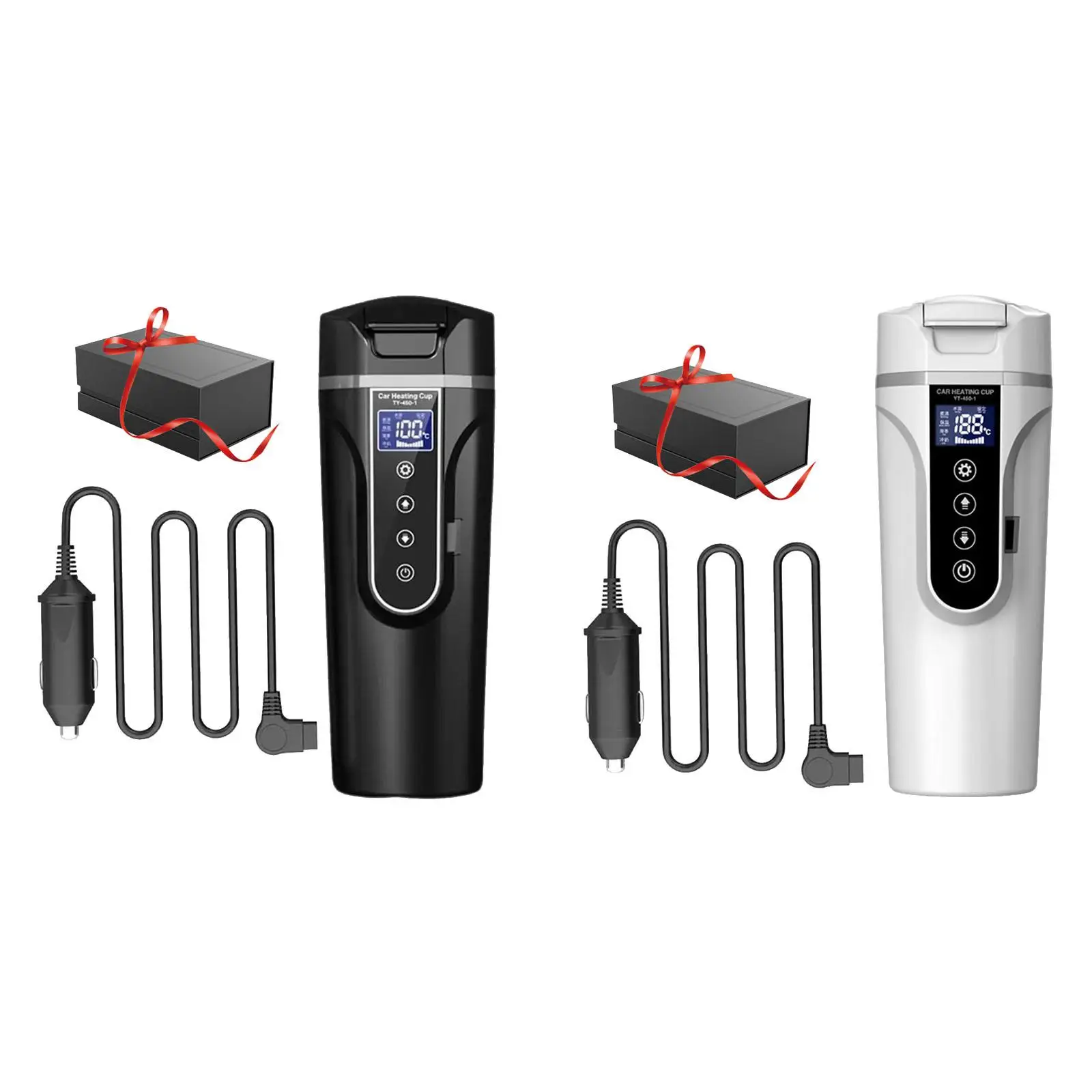 

Car Heating Cup Electric Kettle Portable Smart Travel Coffee Mug 24V/12V Car