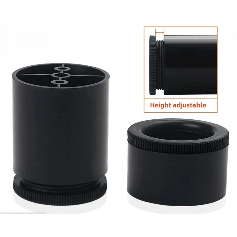 

4Pcs Heavy Duty Sofa Cabinet Feet Leg Lift Furniture Extra Raiser Stand ABS Round Adjustable Furniture Accessories 30mm 55mm