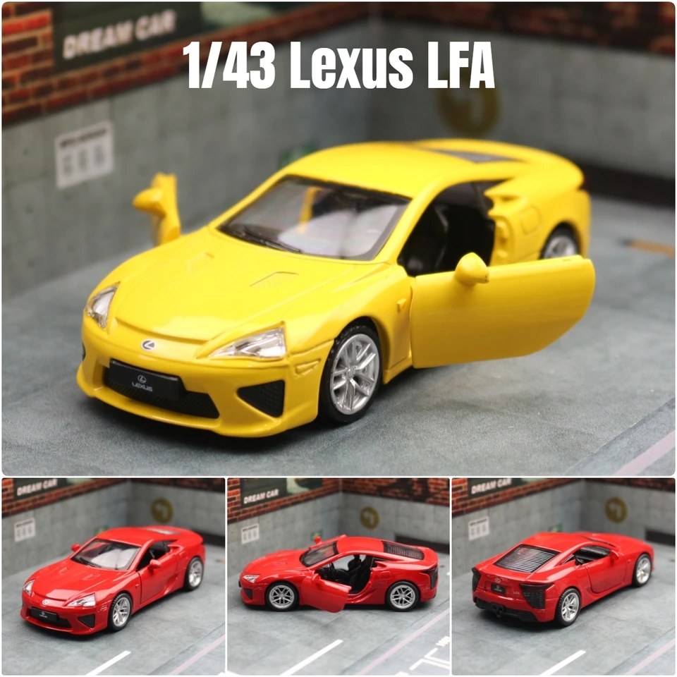Lexus LFA 1/43 スケール ミニカー 非売品 1/43 Lexus LFA Toy Car Model For Children MSZ Diecast Metal