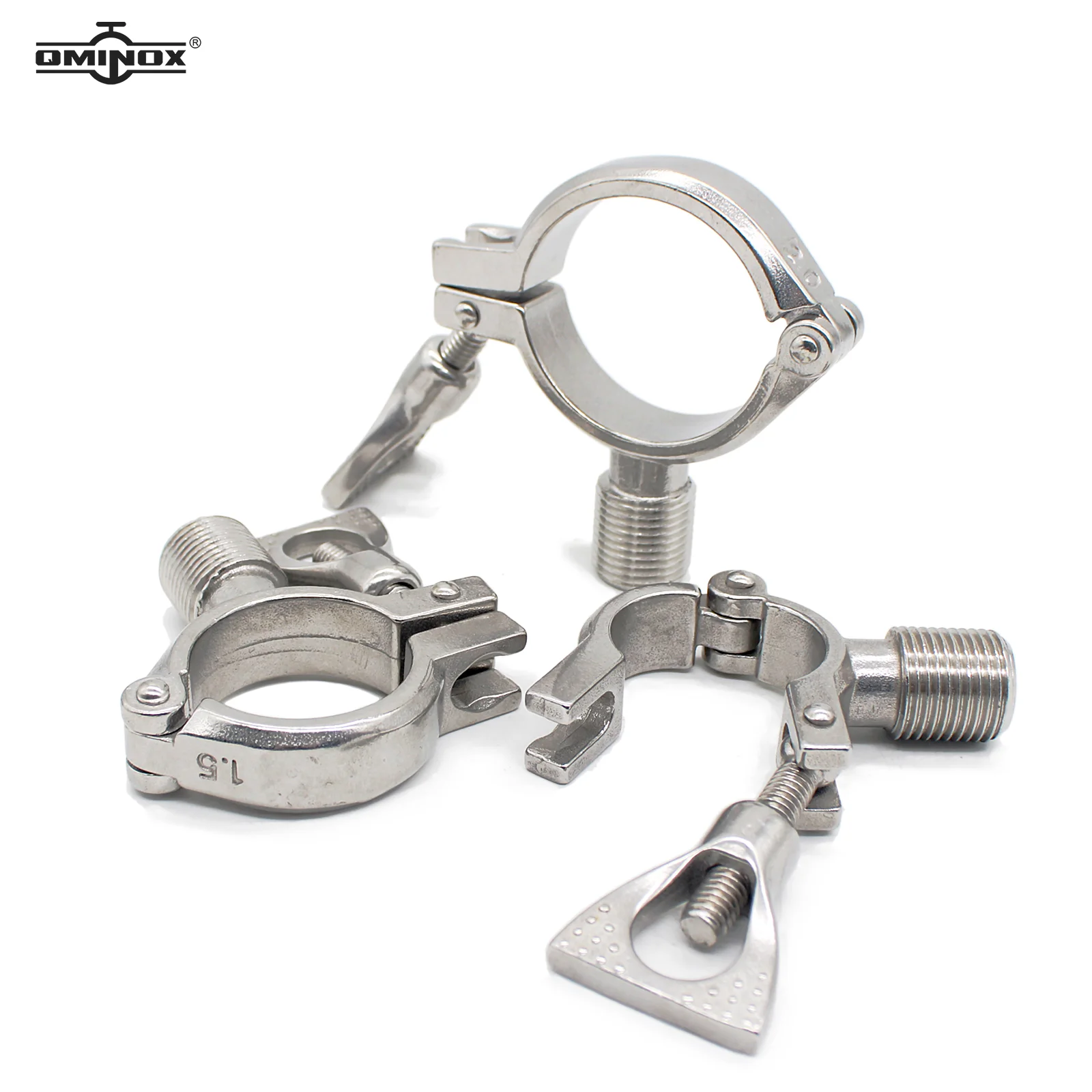 High Quality 19mm-152mm SS304 Pipe Holders with male G1/2