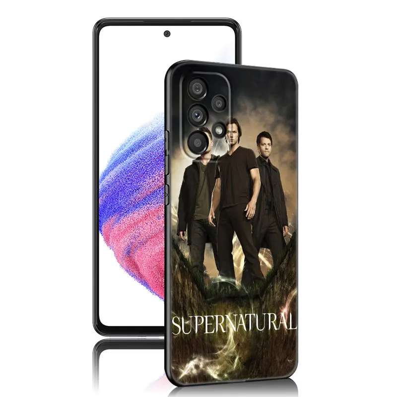 Supernatural Tv Show Phone Case For Samsung Galaxy A13 A22 A32 4G A53 A73 5G A21 A30 A50 A52 S A12 A23 A31 A33 A51 A70 A71 A72