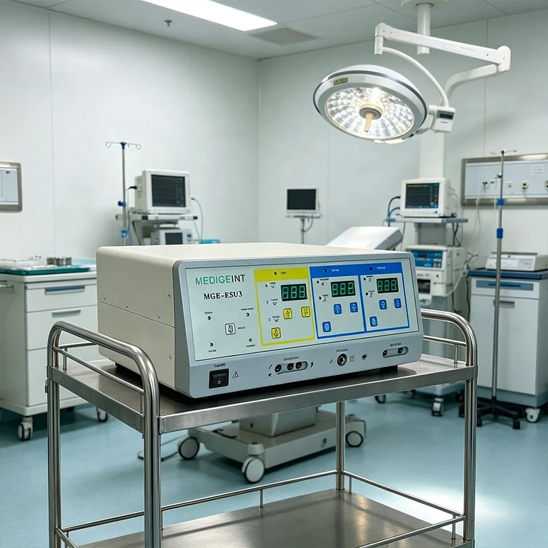 

Digital Display Surgical Diathermy Machine with Pencil Foot Switch Control for Hospital Clinic Procedure Room