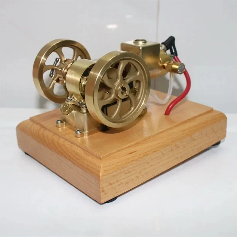 M17 16CC Brass Gasoline Engine Model Kit Gas Internal Combustion Engine DIY Engine Science Experiment Toy