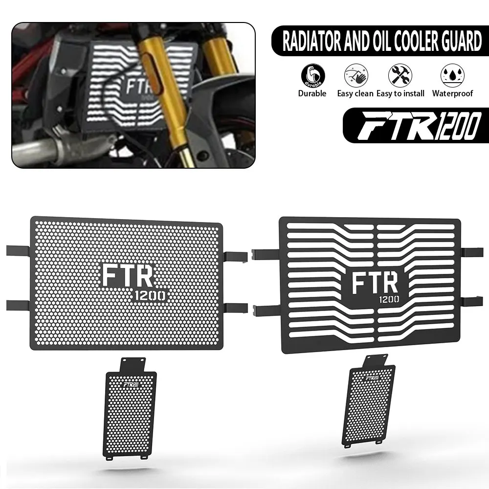 

2024 2025 New Motorcycle Radiator Guard Oil Cooler Guard Set FOR INDIAN FTR 1200 CARBON FTR1200 RALLY 2019-2023 2022 2021 2020