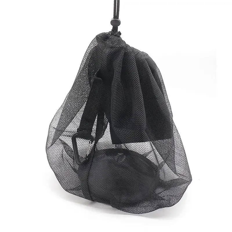 Net Storage Bag for Basketball Training Large Capacity with Drawstring Easy Use