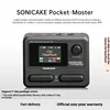 SONICAKE Pocket Master 일렉트릭 기타베이스 앰프 OTG 루퍼 선물로 IR 멀티 효과 모델링 1.77 LCD 화면 사용자 정의 5