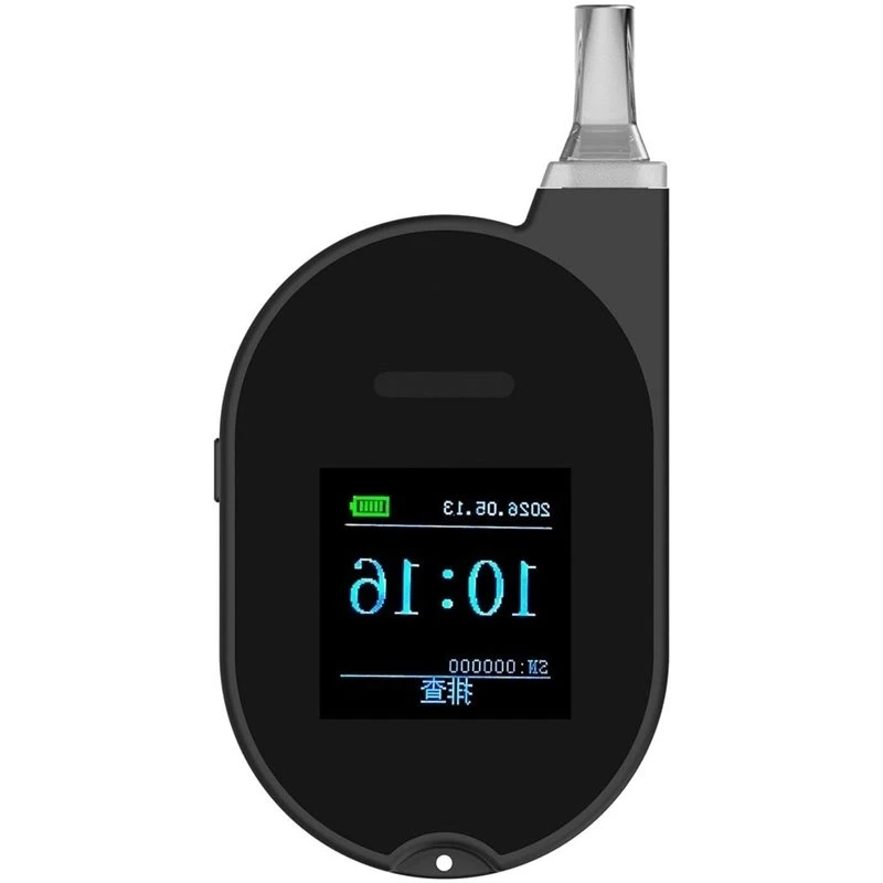 A48P-Alcohol Breathalyzer Portable High Accuracy Digital LED Display Screen For Driver Testing Alcohols Tester