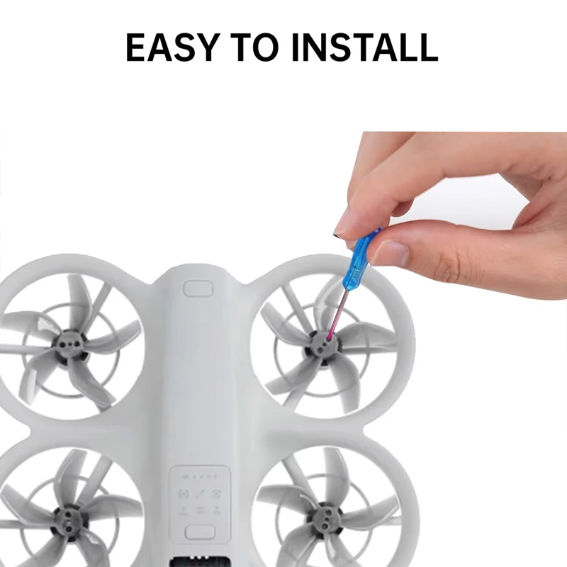 A86G-2Pairs Propeller For DJI NEO Wing Replacement Props Blade Fans With Screwdrivers Spare Parts Quick Release Accessories