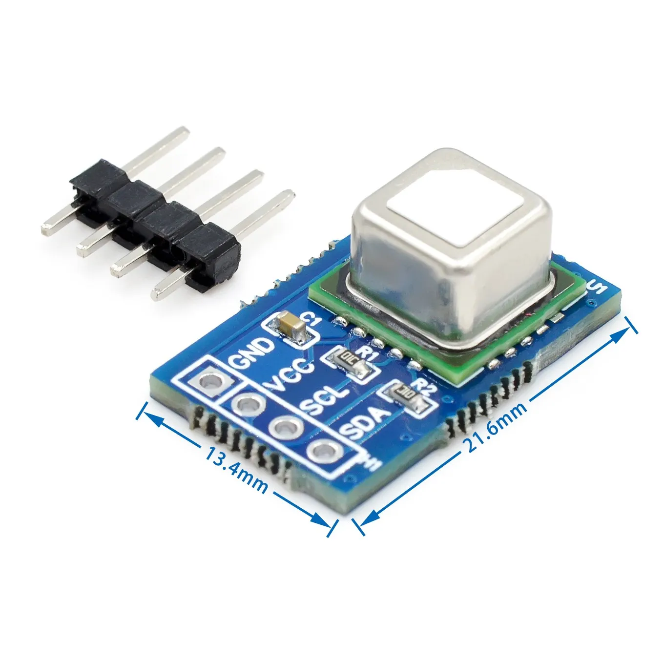 Imagem -02 - Módulo do Sensor do Gás Scd40 Scd41 Co2 Dióxido de Carbono Temperatura e Umidade Comunicação I2c