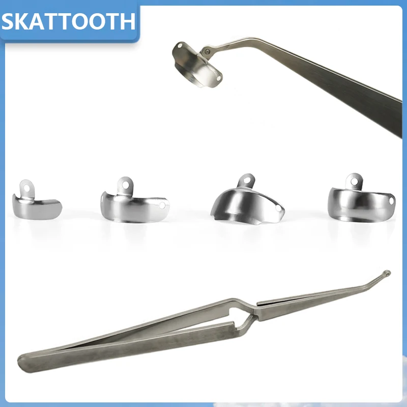 Dental Sectional Contoured Matrix System Matrix Bands with Holes Stainless Steel Tweezer Fits Garrison Palodent V3 Matrix System