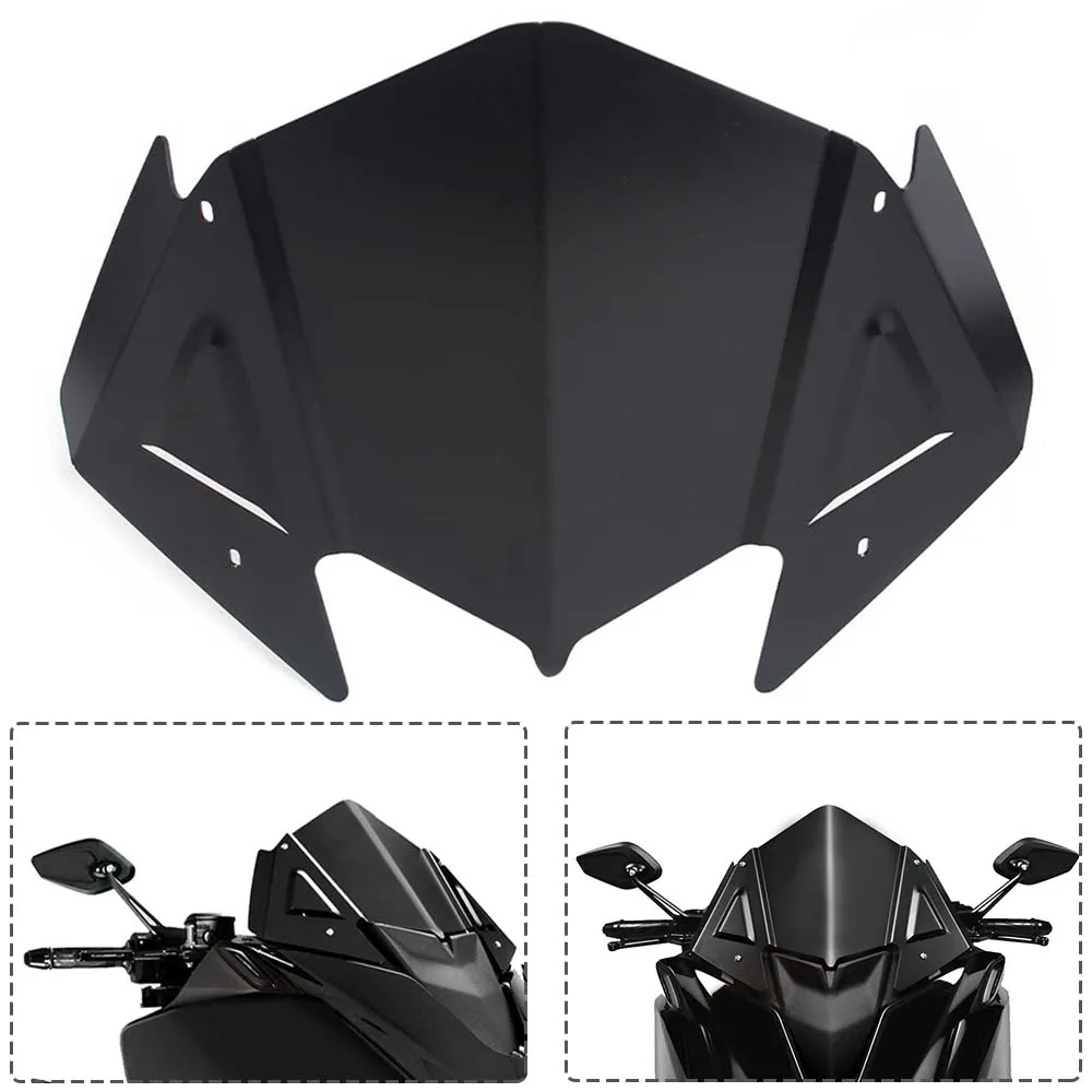 

For Yamaha T-MAX 530 T-MAX 560 2020-2022 2017-2018 Motorcycle Accessories 1PCS Windshield Windscreen Black Iron Material