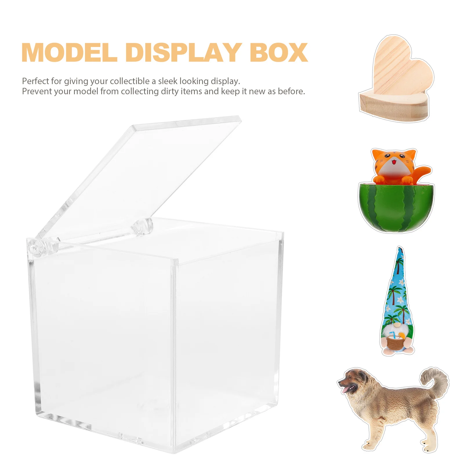 

Acrylic Storage Box Clear Display Case For Figure Transparent Exhibition Collection Showcase Handicrafts Display Box
