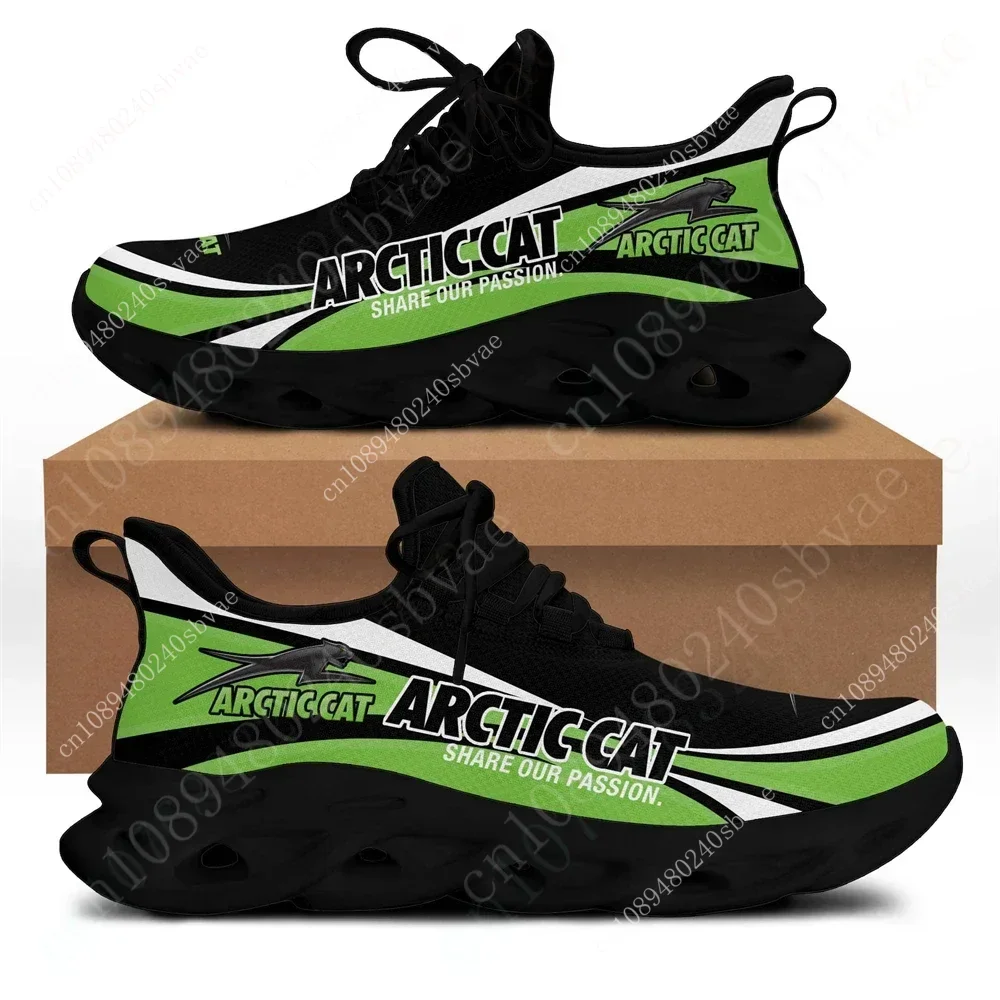 Arctic Cat Men Women Sneakers Big Size Comfortable Sneakers Casual Walking Shoes Lightweight Tennis Sports Custom Made Shoes