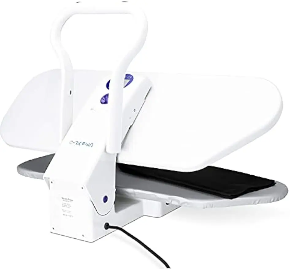 Oversize Pressing Iron/Steam Press | Ultra XL Electronic Iron Press w/ 100LBs. of Pressing Pressure for Home/Business