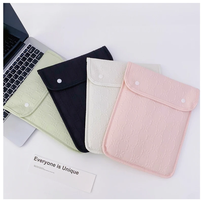 

ipad sleeve case bag 11inch women for pro11 air1/2 8th Gen 10.2 air3 10.5 air4 10.9 surface go 13 inch laptop bag for macair pro