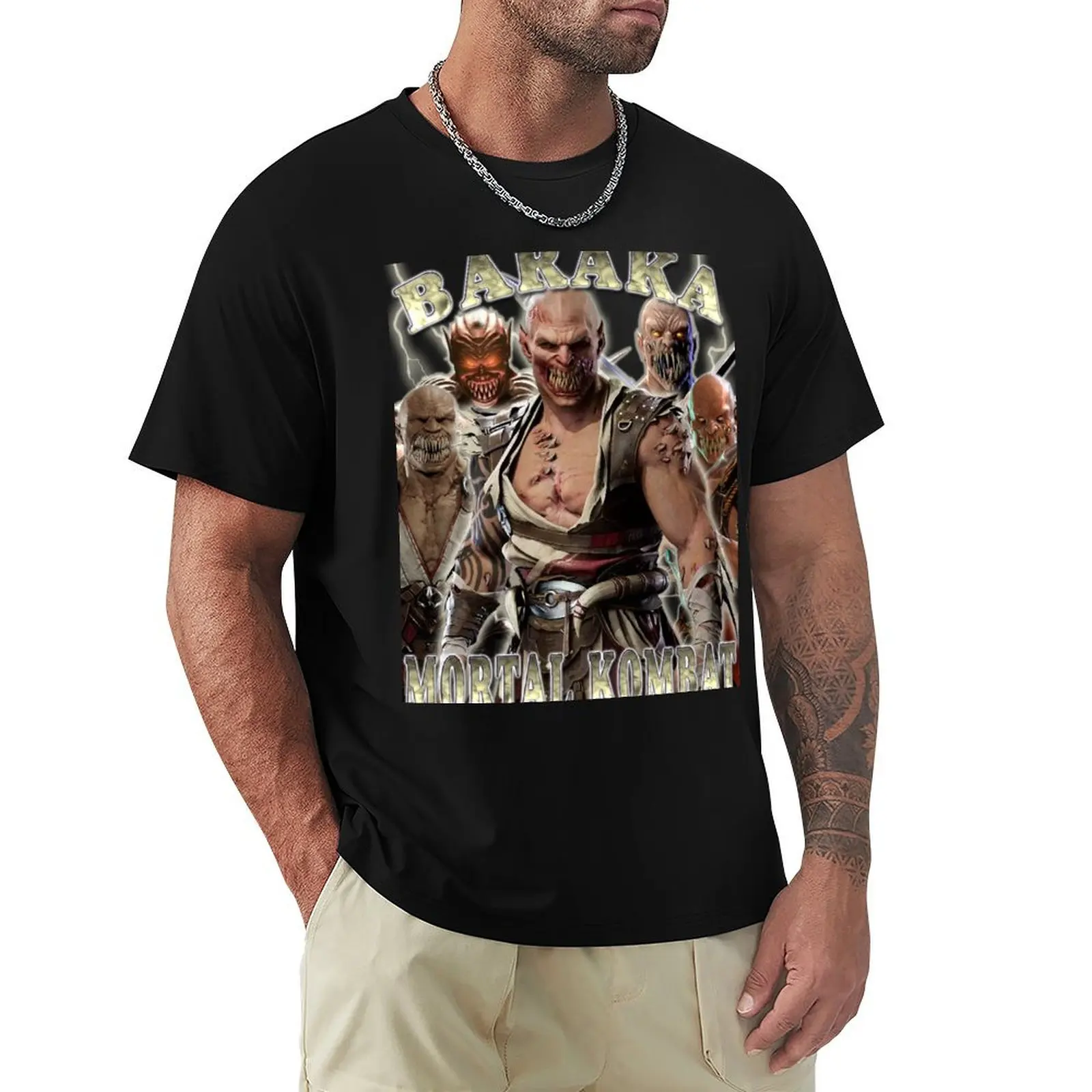 

Mortal Kombat 1 - Baraka MK T-Shirt vintage t shirts Anime t-shirt Men's t shirts