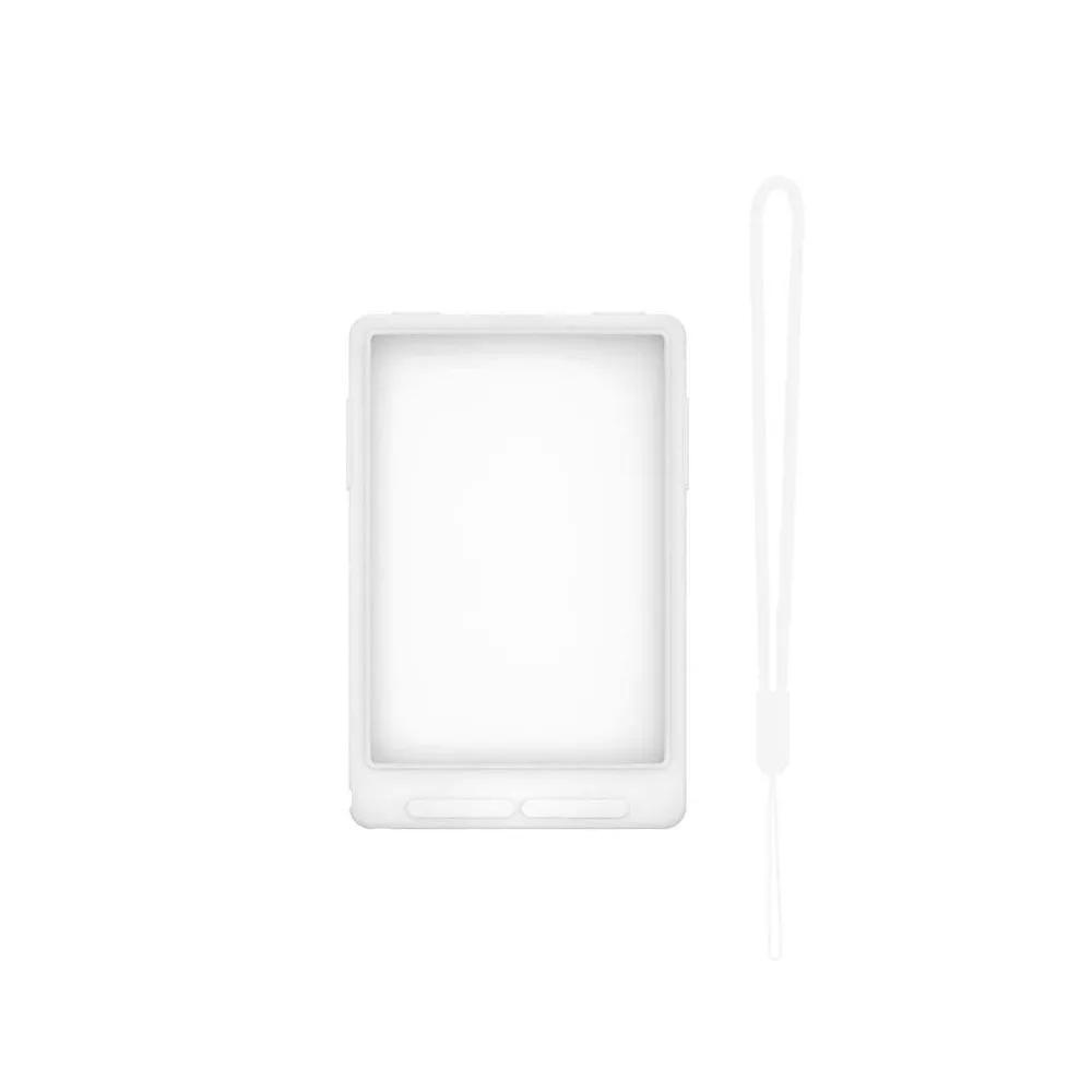 Soft Silicone Protective Cover Water Resistant Shock Resistant Protective Shell with Lanyard Washable Surface for XTEINK X3