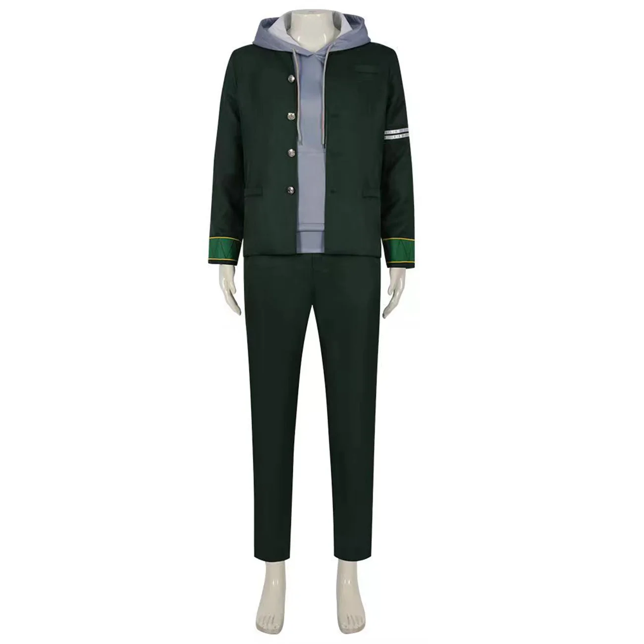 

Hemixush Anime Wind Breaker Cosplay Ren Kaji Costume Party Uniform Full Set Unisex Suit