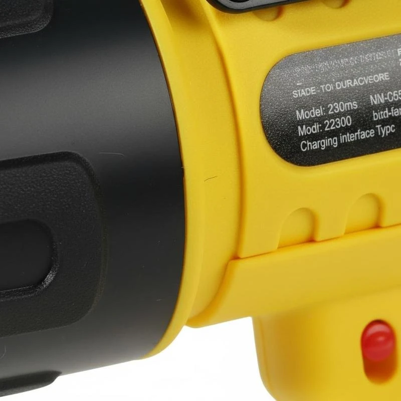 Handheld Searchlight 1000,000 Lumens For Hunting Boating Camping, 4 Modes Detachable Lens USB Port Rechargeable Battery Portable High Lumens LED Outdoor Equipment view 2